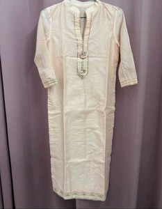 Peach Kurta Set with Dupatta