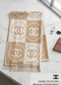 Chanel OG Designer Logo Scarf