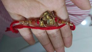 oxidised ganesh ji &amp; shivling Brooch rak