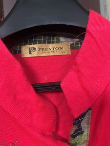 Woolen Warm Kurti Pink Color Xl Size