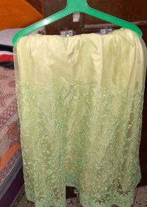 New Parrot Green Fairy Tale Frock Lehenga Choli 🧚