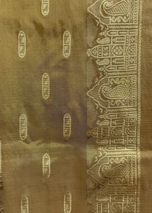 Silk Saree with Golden Bord