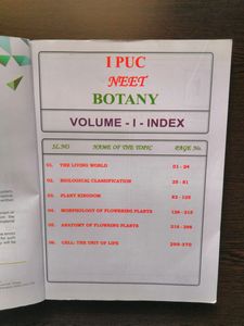 NEET BOTANY MATERIAL(2 VOLUMES)