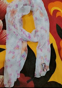 Pretty Butterfly Print Dupatta