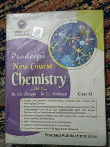 Pradeep's New Course Chemistry Vol. 1 and Vol. 2