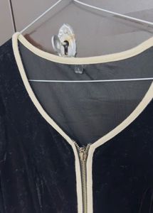 Elegant Black Velvet dress