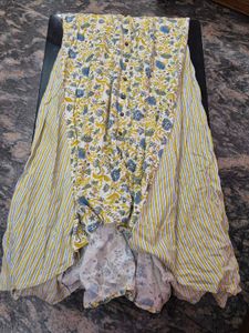 Stylish Floral Print Kurta