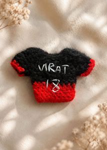 Handmade Virat Kohli Jersey Top- 2 inch size