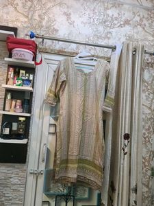 Elegant Printed Kurta Salwar and Dupatta Set