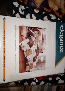 Elegance King Size 3 Pcs Bed Sheet Set