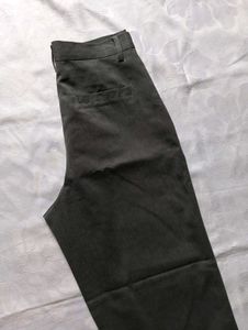 Stylish Grey Wide-Leg Trousers