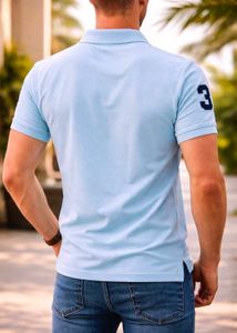 U.S. Polo Assn. Light Blue t shirts
