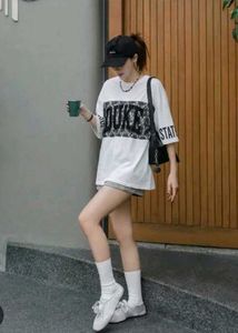 Graphic Print Oversized T-Shirt
