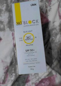 UBIK 360 Block Sunscreen Gel SPF 50+