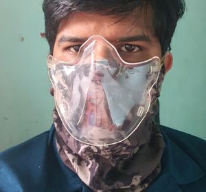 TRANSPARENT FACE MASK