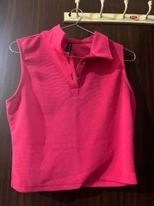 Pink Sleeveless Top size s