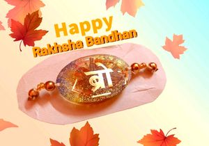 Resin Rakhi