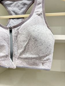 Zip Front Sports Bra