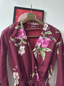 Floral Print Romper - Sassafras Size S