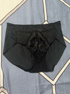 Elegant Black Lace Briefs