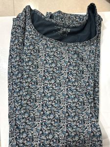 Printed Top Cum Kurti