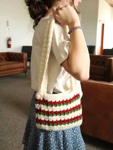 Handmade Crochet Shoulder Bag