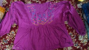 Beautiful Embroidered Kurta Top