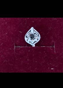 Elegant Oxidised Clip On Nosepin