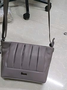 Stylish Grey Crossbody Bag