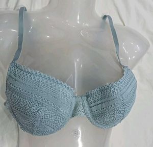 🪔 Light Blue Lace Bra