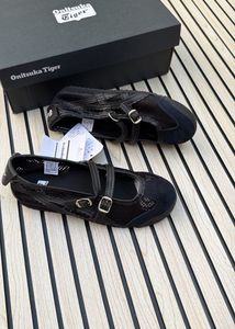 Onitsuka Tiger Black Mary Jane Shoes