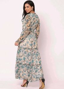 Floral Print Maxi Dress