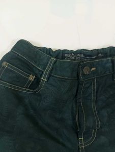 Black Corduroy Shorts