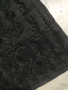 Elegant Black Embroidered Kurta