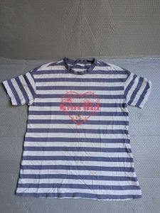 Striped Heart Graphic T-Shirt