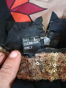 Elegant Black Embroidered Blouse