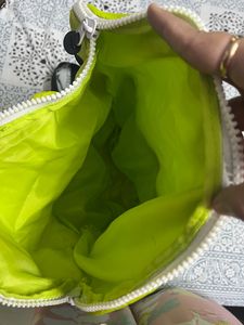 Neon Green Side Bag