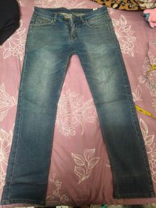Men's Blue Denim Jeans Gas brand 34 waist