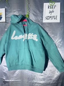 H&amp;M Teal Zip-Up Hoodie