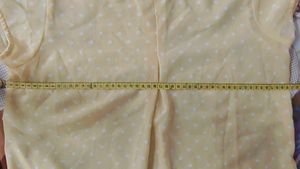 Light Yellow Polka Dot Top