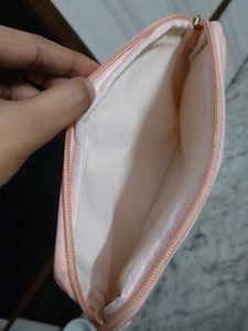 Stylish Pink Makeup Pouch