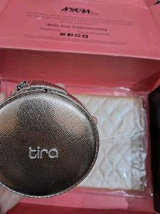 tira cute trinket box and plum clutch