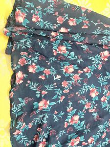 Chic Floral Print Dress
