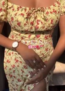 Floral Print Midi Dress