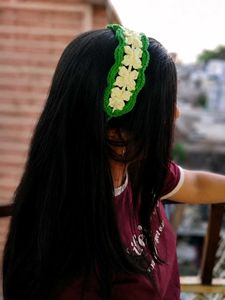 Handmade Floral Crochet headband