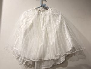 White Tulle Skirt - Bridal/Party Wear