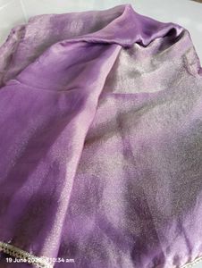 Elegant Purple Saree
