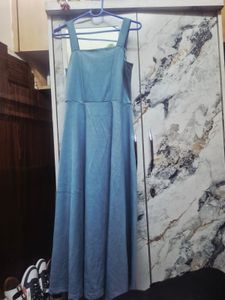 Light Blue Midi Dress
