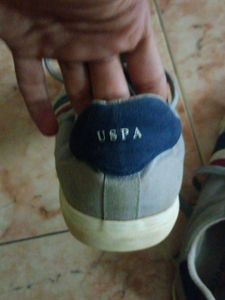 USPA Grey Casual Sneakers