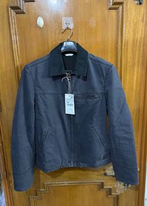 ZARA BLACK WORKWEAR JACKET S